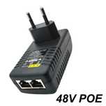 Zasilacz Poe RJ45 48VOLT do kamer internetowych innych urządzeń