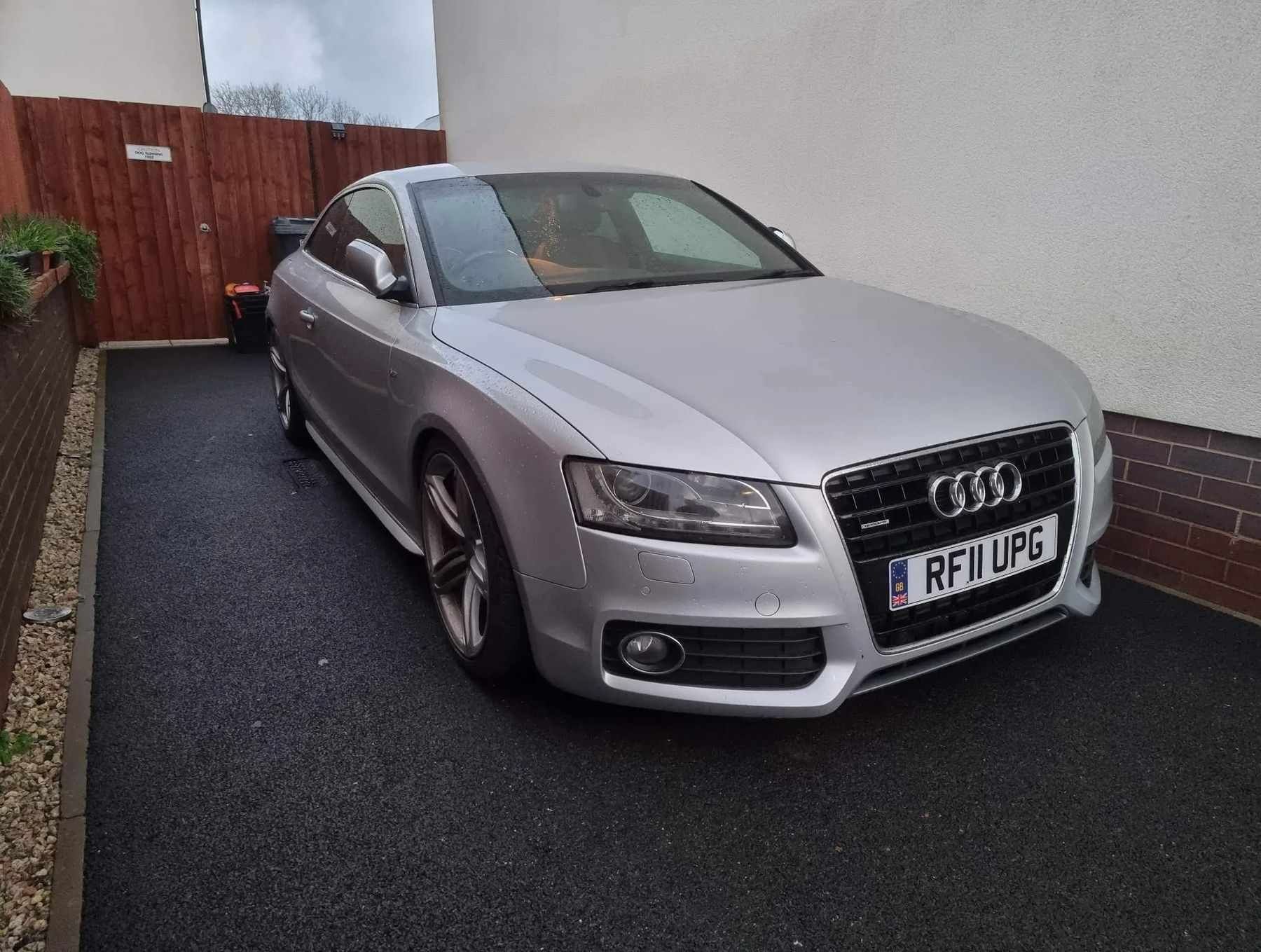 Audi A5 sline  3.0 tdi CCWA chip 300km, LX7W na części