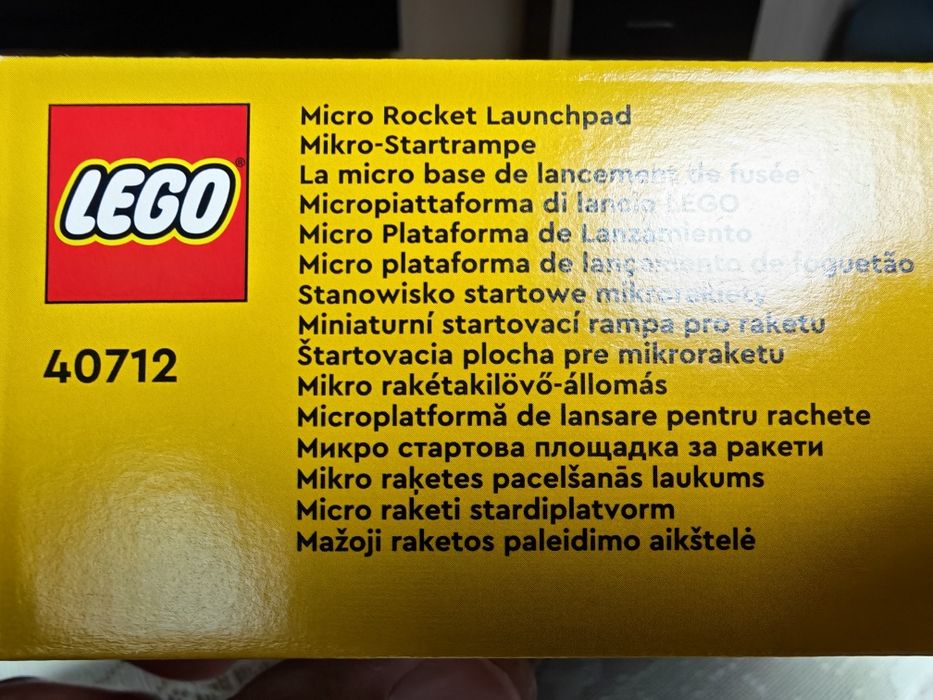 LEGO 40712 stanowisko startowe rakiety NOWE!
