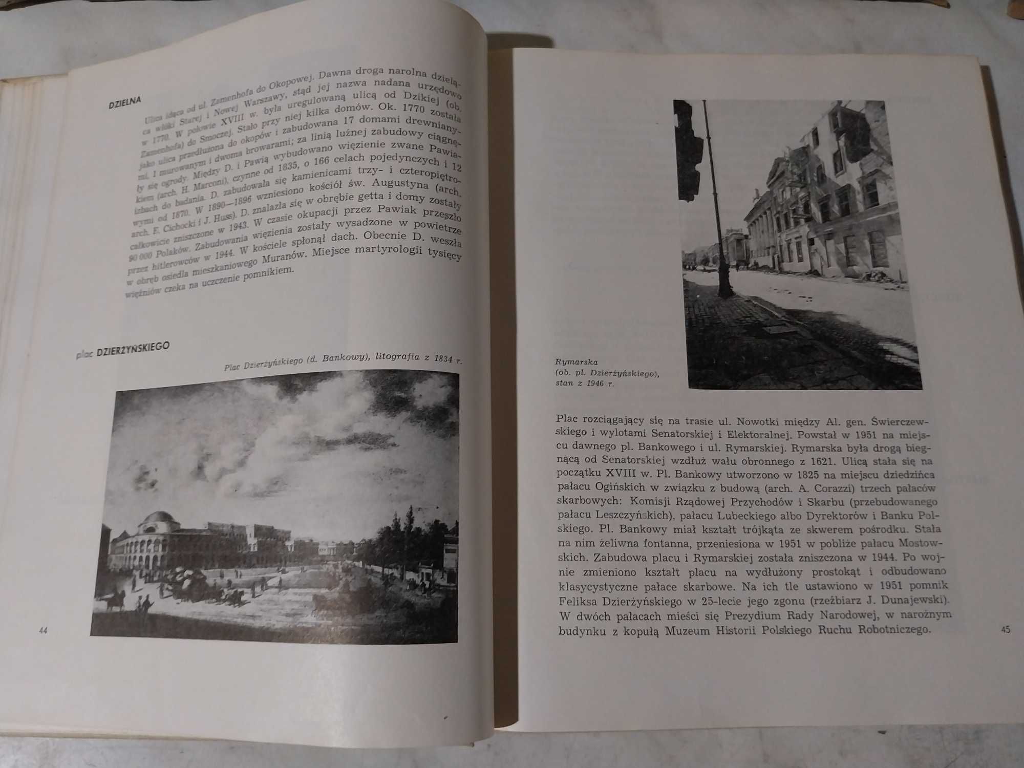Eugeniusz Szwankowski - Ulice i place Warszawy