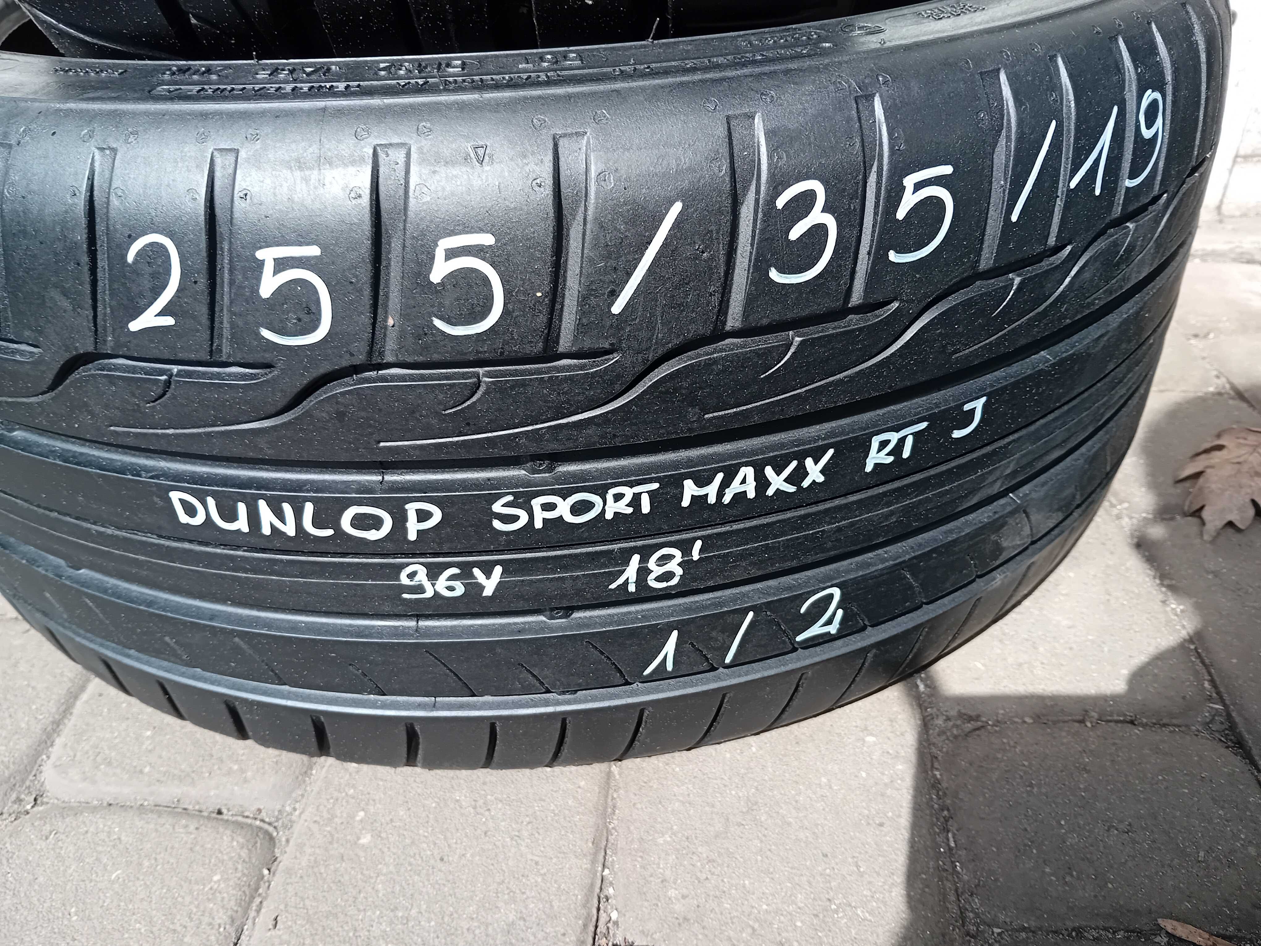 255/35/19 Dunlop para opon letnich