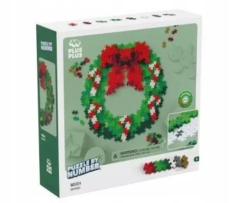Klocki Plus-Plus Puzzle By Number - Wieniec 500el. Plus-Plus