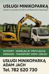 Usługi minikoparką – Piła, Wyrzysk, Chodzież, Złotów