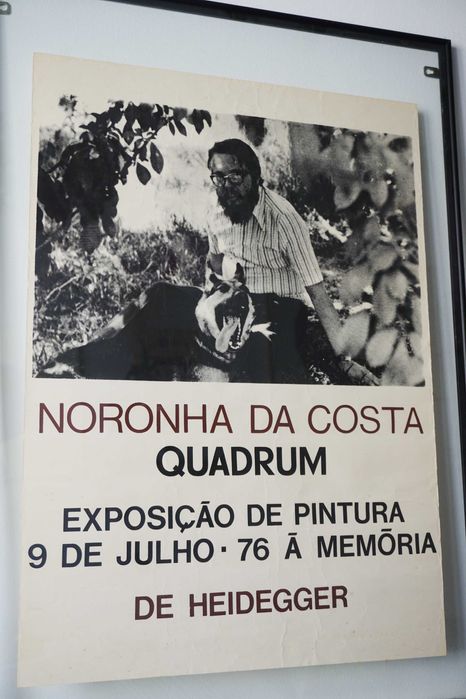 Cartaz / Poster Exposição Noronha da Costa - Galeria Quadrum 1976