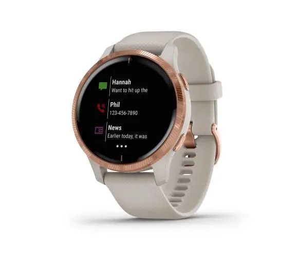 Смарт-часы Garmin Venu Розумний годинник (пісочний та золотий)