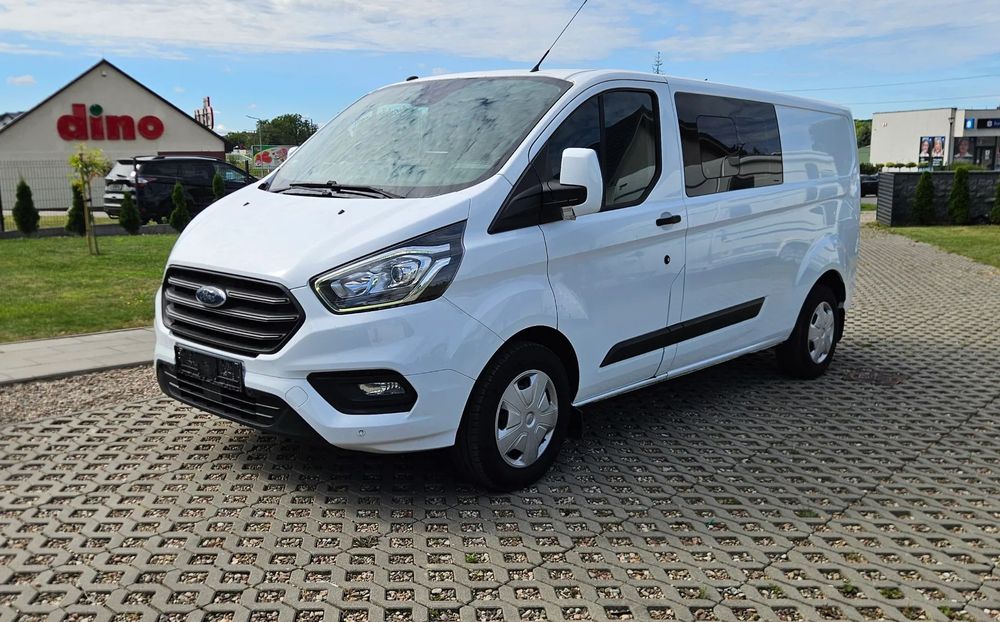 Ford Transit Custom 2.0d 170KM L2 Long 6 osobowy brygadówka bogate wyposażenie