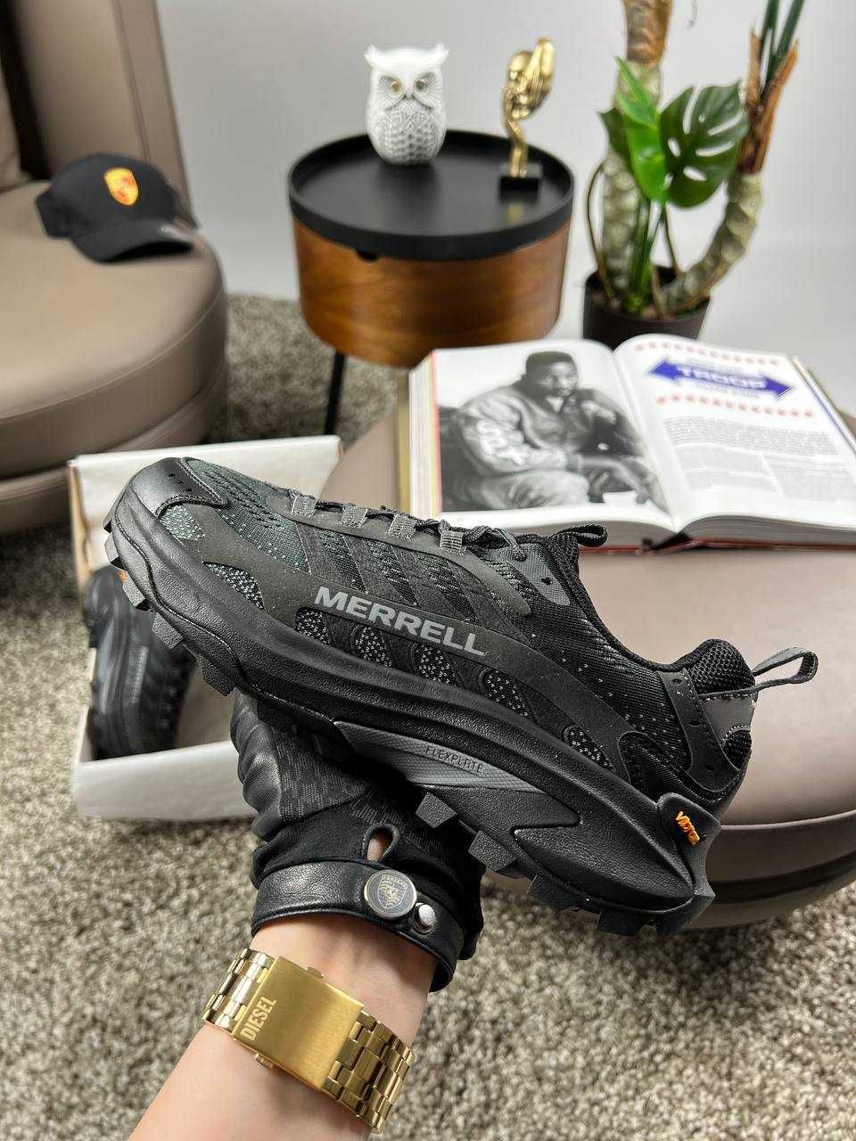 Merrell Moab Speed 2 летние (41-45) Мужские кроссовки сетка, серые