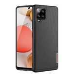 Etui Fino Dux Ducis Nylonowe Pokrycie do Samsung Galaxy A42/5G czarny