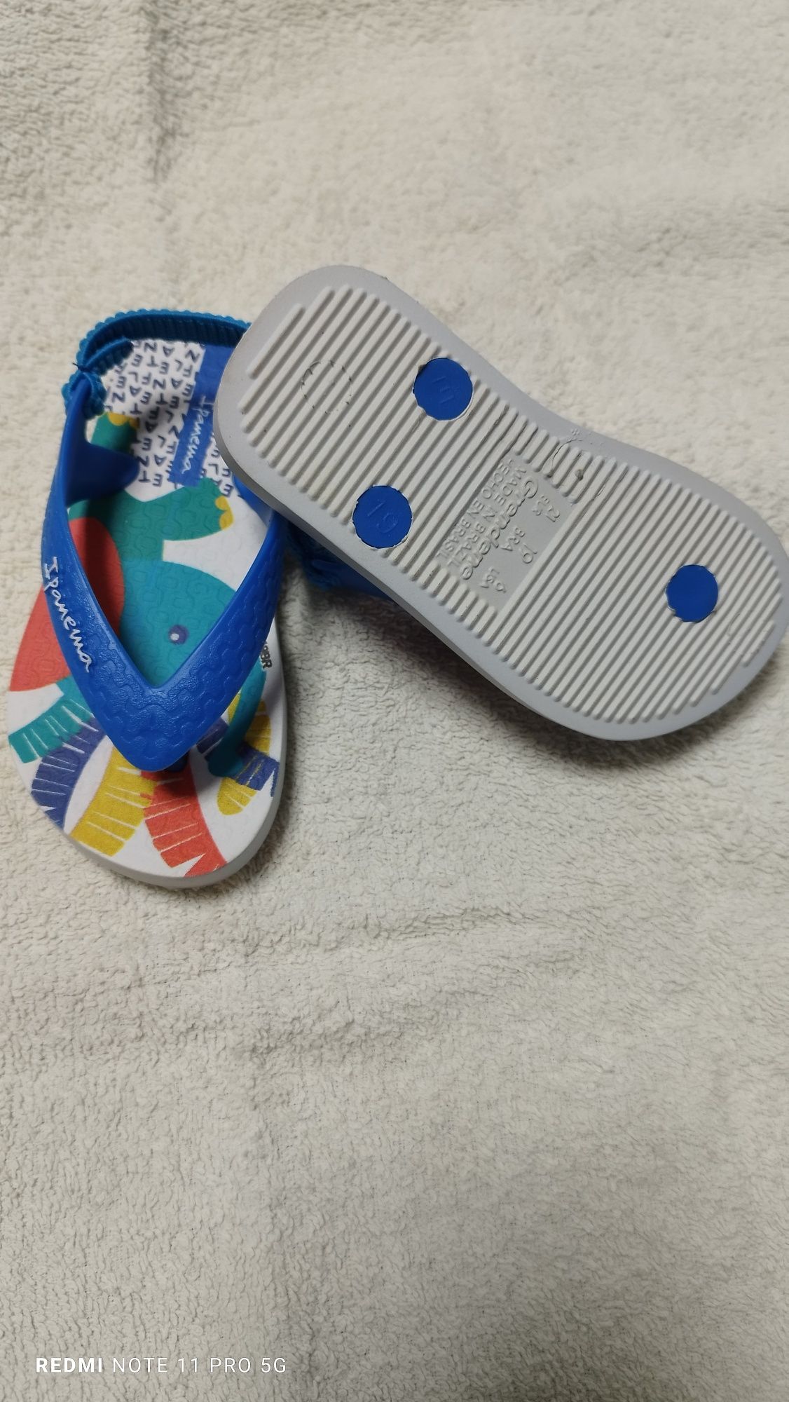 Sandálias de bebe