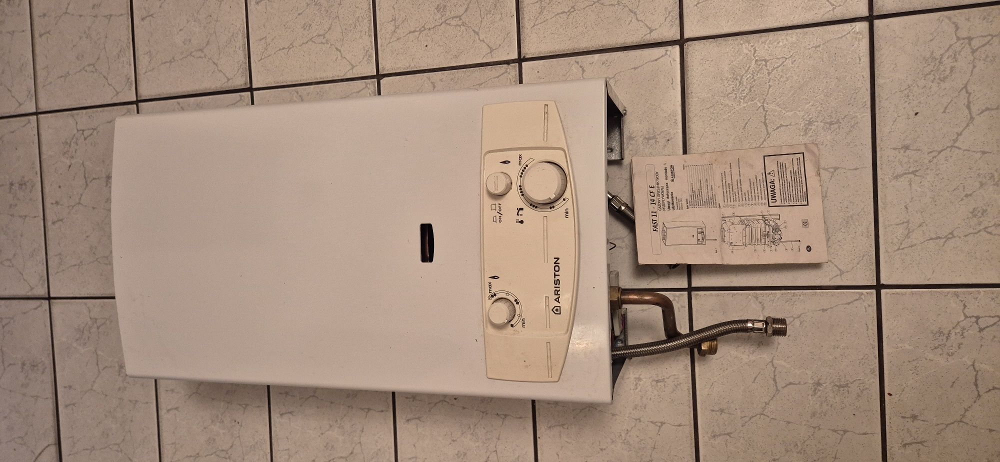 ARISTON FAST 11-14 CF Piecyk, przepływowy, gazowy.