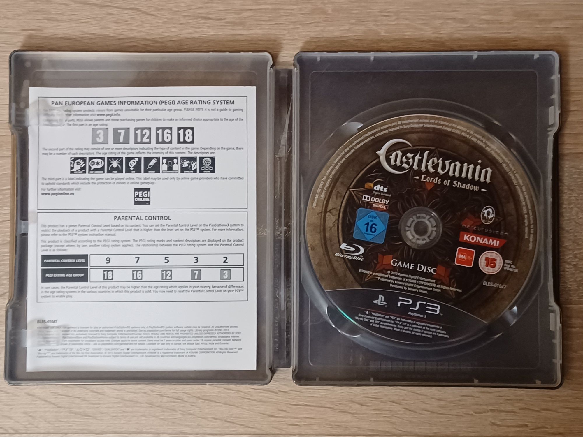 Gra na PS3 Castlevania Lords of Shadow Collection UK Steelbook unikat