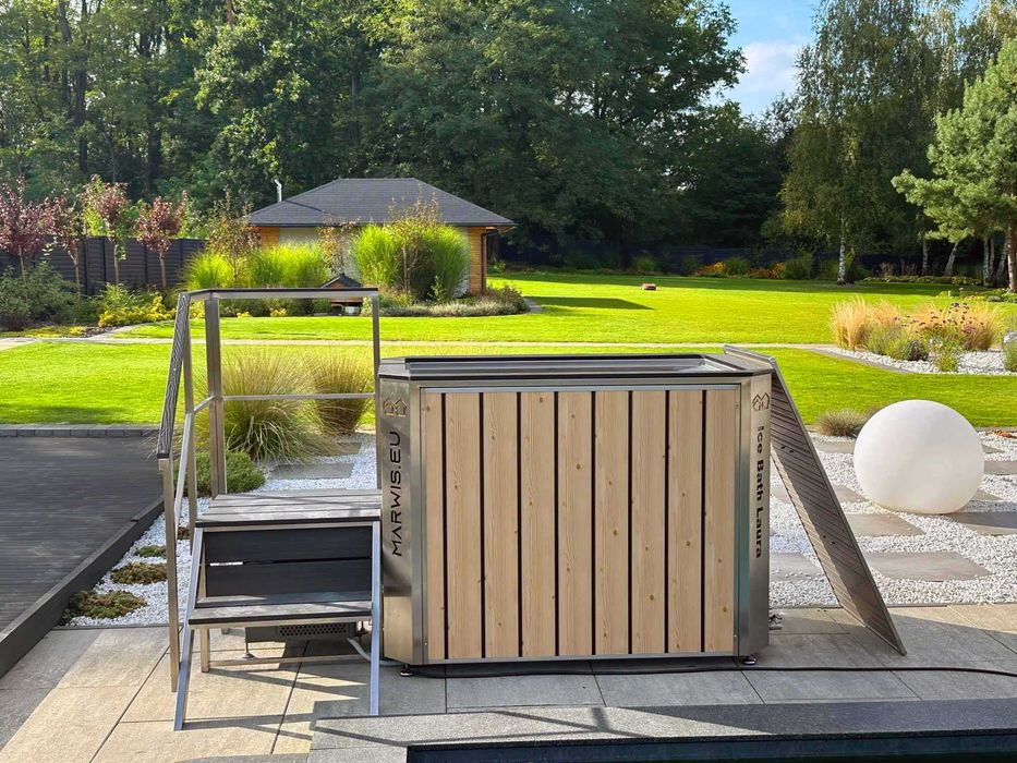 Rewolucyjna Wanna Termalna Ice Bath Laura 2w1 – wanna do morsowania