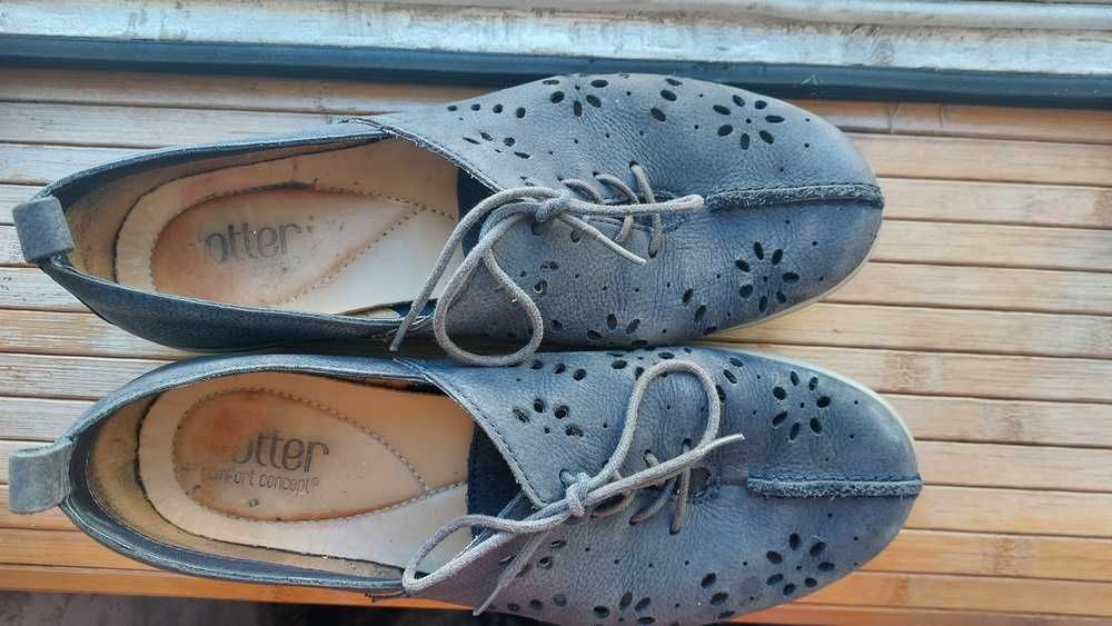 Туфли мокасины Hotter Comfort Concept 39 р шкіряні мокасини