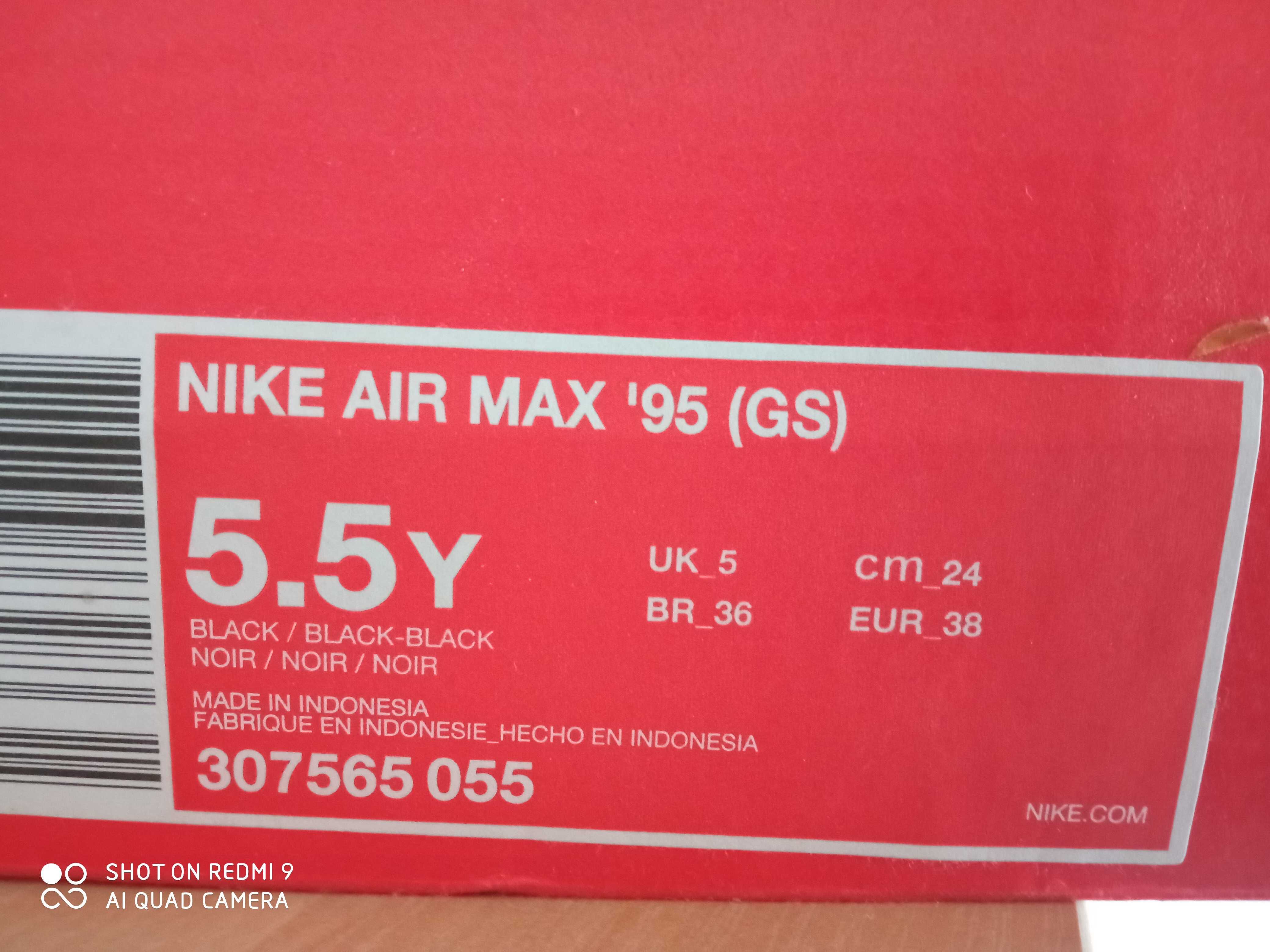 buty nike air max 95 gs rozm 38 jak nowe