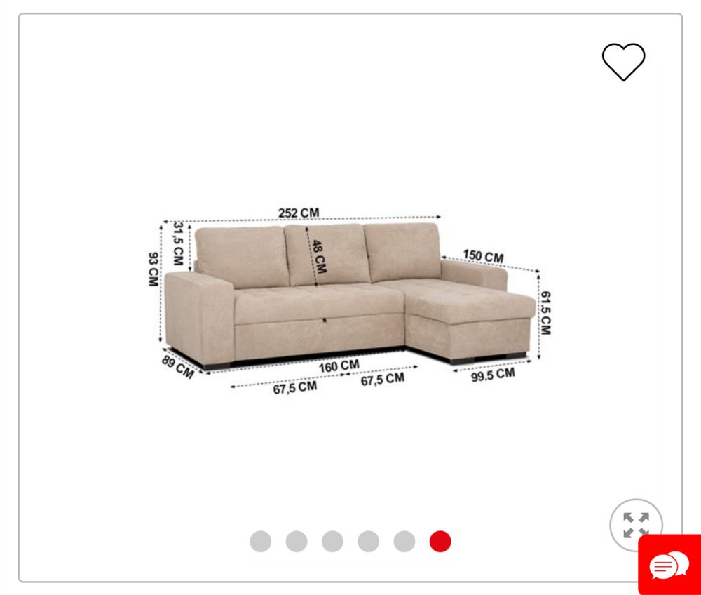 Vendo sofa cama conforama