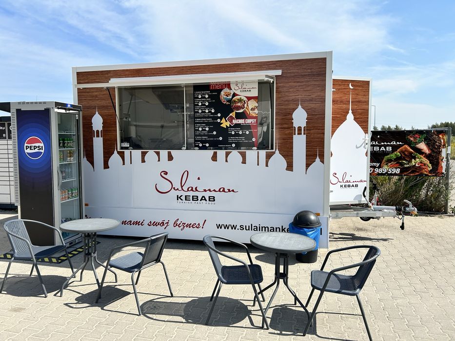 Sprzedam pracujący biznes przyczepe gastronomiczną