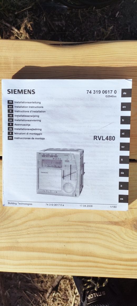 Sterownik Siemens rvl 480 nowy