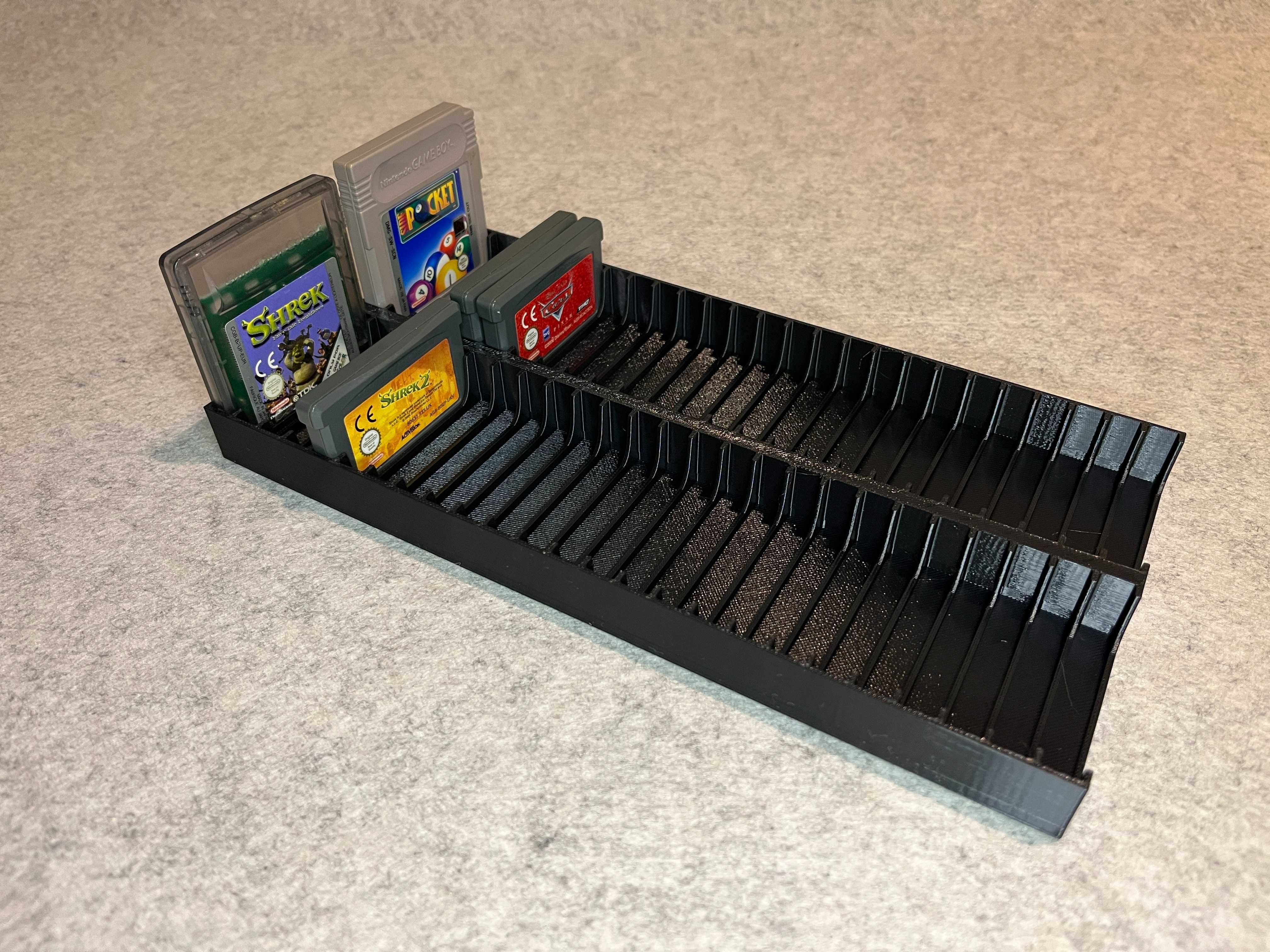 Stojak podstawka na 50 gier Gameboy Classic, Color, Advance