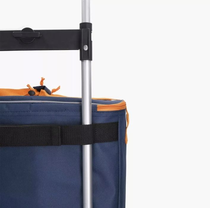 Wózek na zakupy termiczny torba DUKA FJORD 35 l granatowy