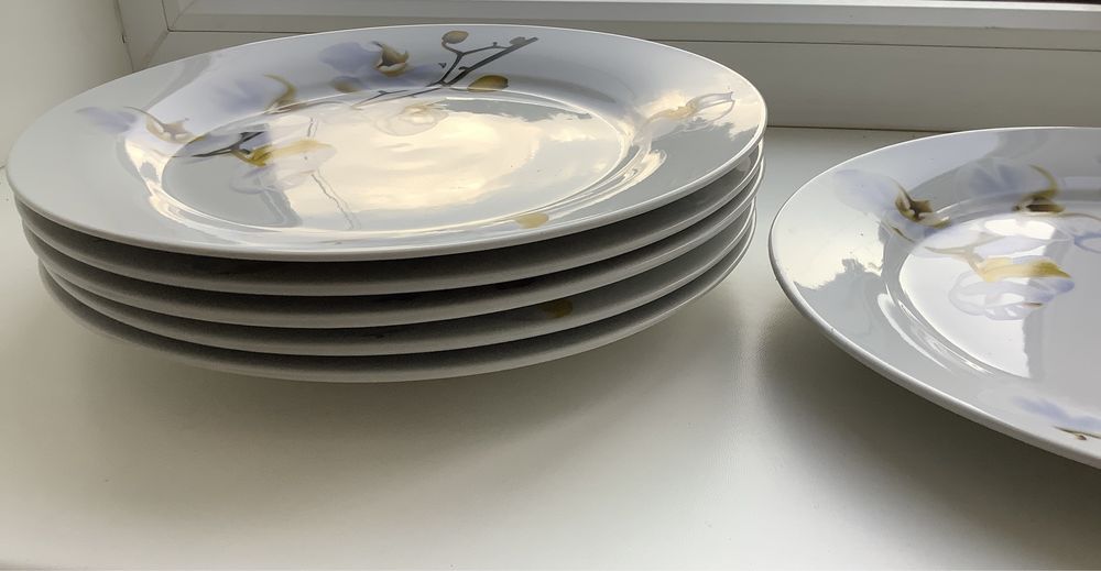 Набор большых тарелок 6 штук диаметр 27 см Donna Home Style