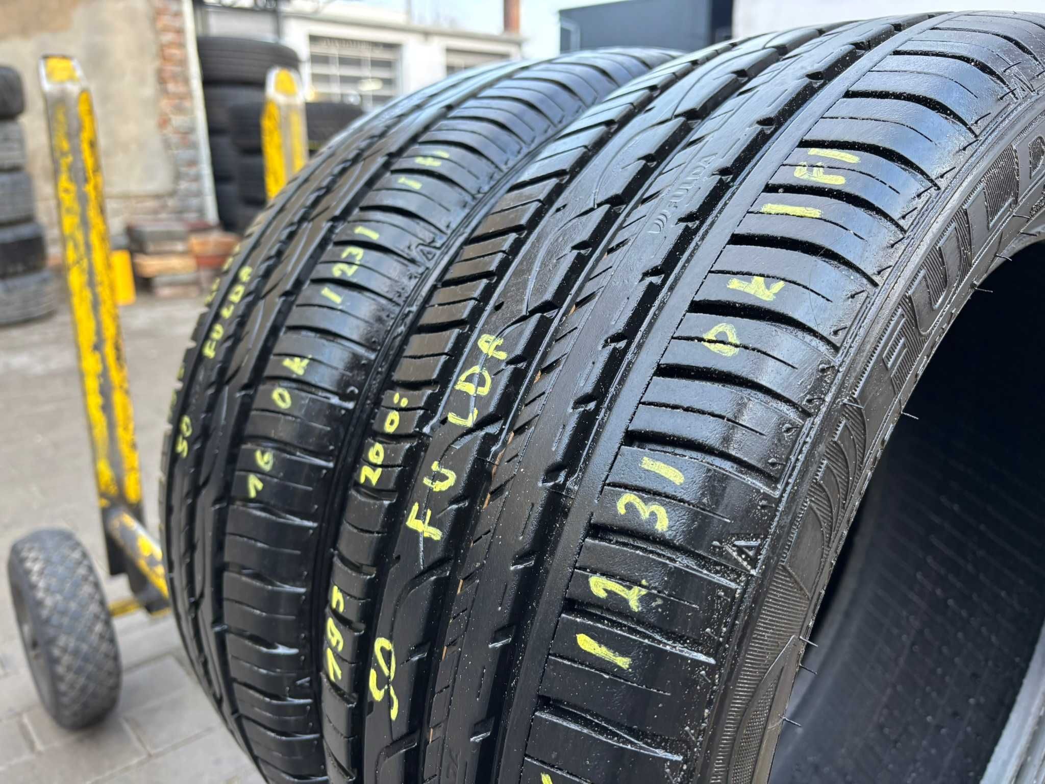 2X Opony Letnie 195/50R16 84V FULDA EcoControl HP 8.4MM 2023R JAK NOWE