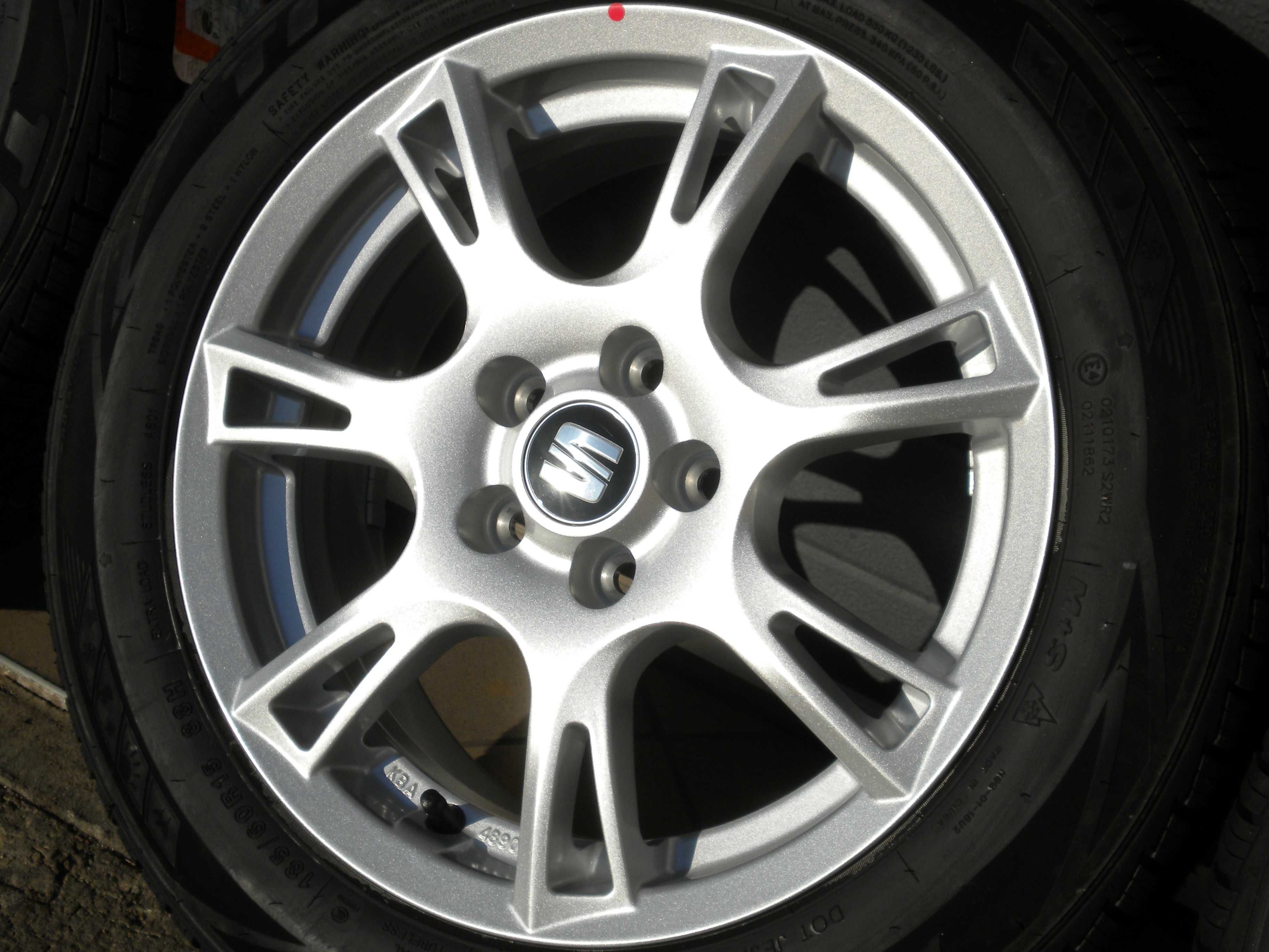 Nowe koła całoroczne aluminiowe 15 5x100 Seat Ibiza Cordoba Toledo IV