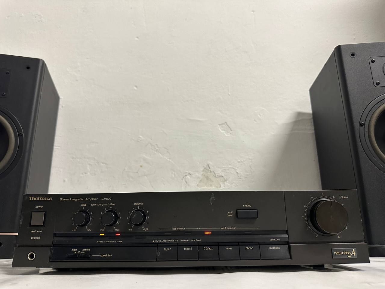 Wzmacniacz stereo Technics SU-800, 2 *80 Watt, Japan