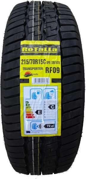 4x OPONY ROTALLA 215/70R15C Letnie Nowe JAKOŚĆ Bus