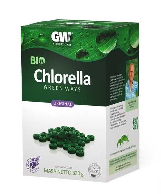 Zestaw Green Ways Chlorella + Jęczmień Superfood