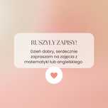Udziele Korepetycji z matematyki lub angielskiego
