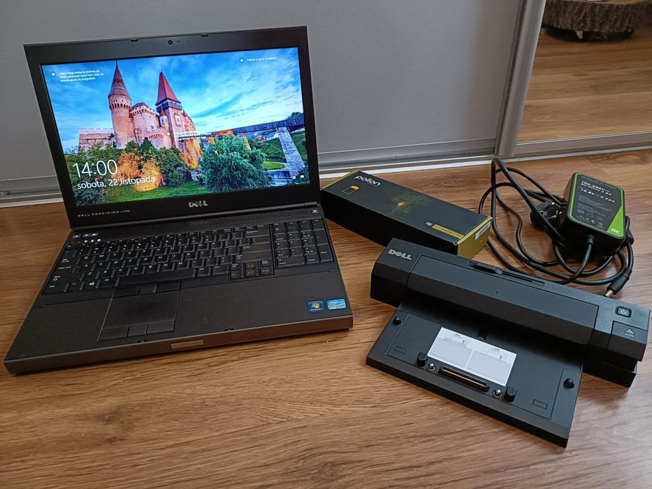 Dell Precision M4700 Intel i7 2,7GHz 32GB DDR3 SSD 480GB super zestaw