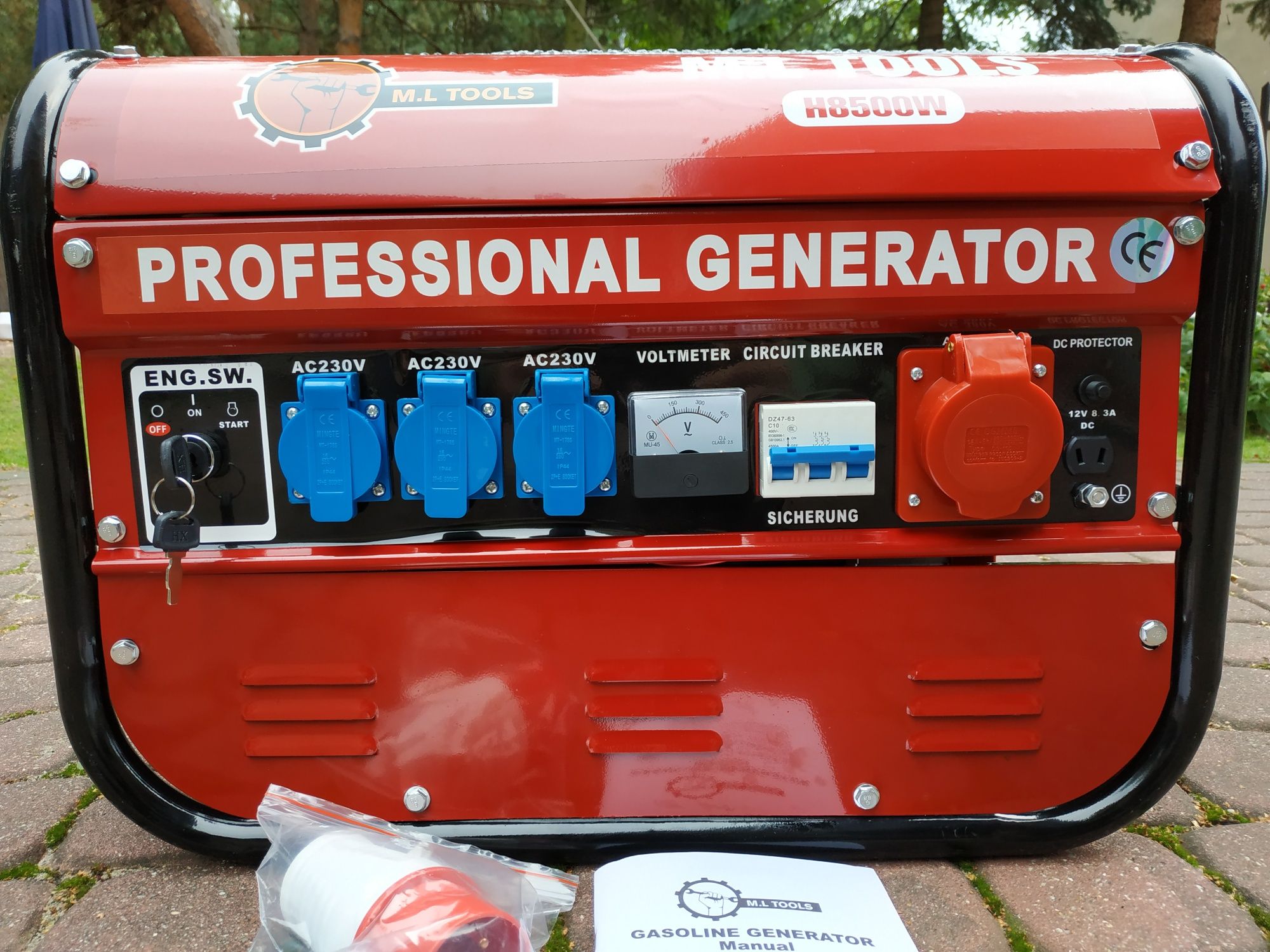 Agregat prądotwórczy 3kW 220/380v trójfazowy trzyfazowy Generator siła