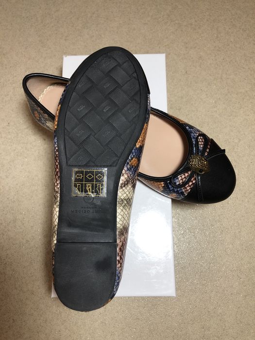 Балетки Туфлі Kurt Geiger London 37 p. Зміїні Туфли Човники Лодочки