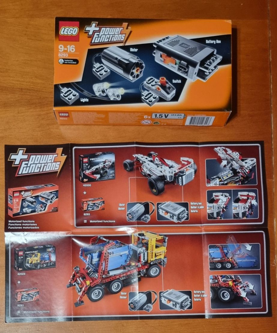 LEGO 42006 Technic Koparka Excavator + Lego Technic Power Functions
