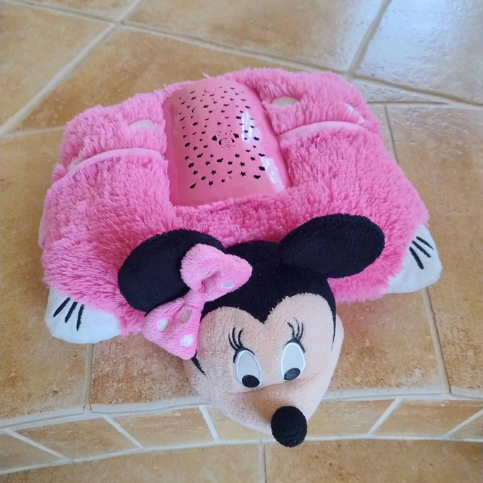 Rzutnik gwiazdek Minnie poduszka przytulanka pluszak prezent Mikołaj