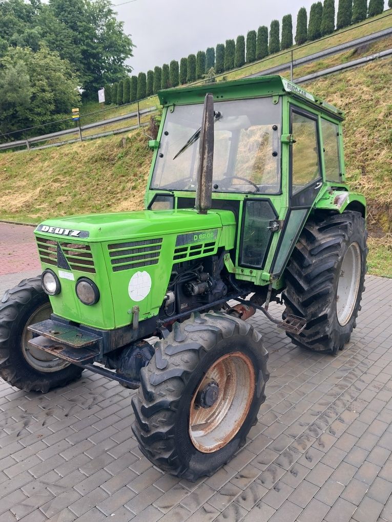 Deutz 6206 4 cyl 60KM wspomaganie 4x4 kabina