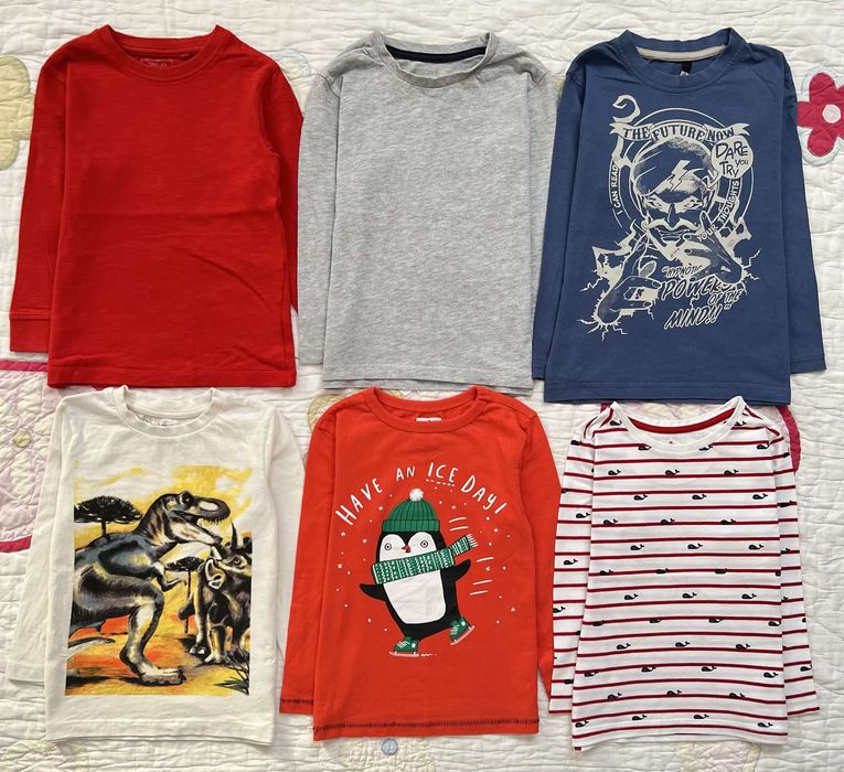 Реглан лонгслів водолаза кофта на хлопчика 4-5yrs (104-110cm)