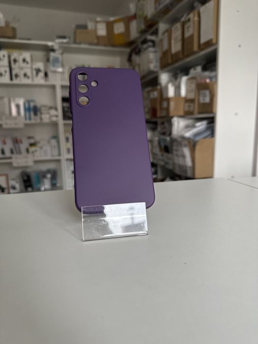 Etui silicon kolor śliwkowy do Samsung A15 4G / 5G