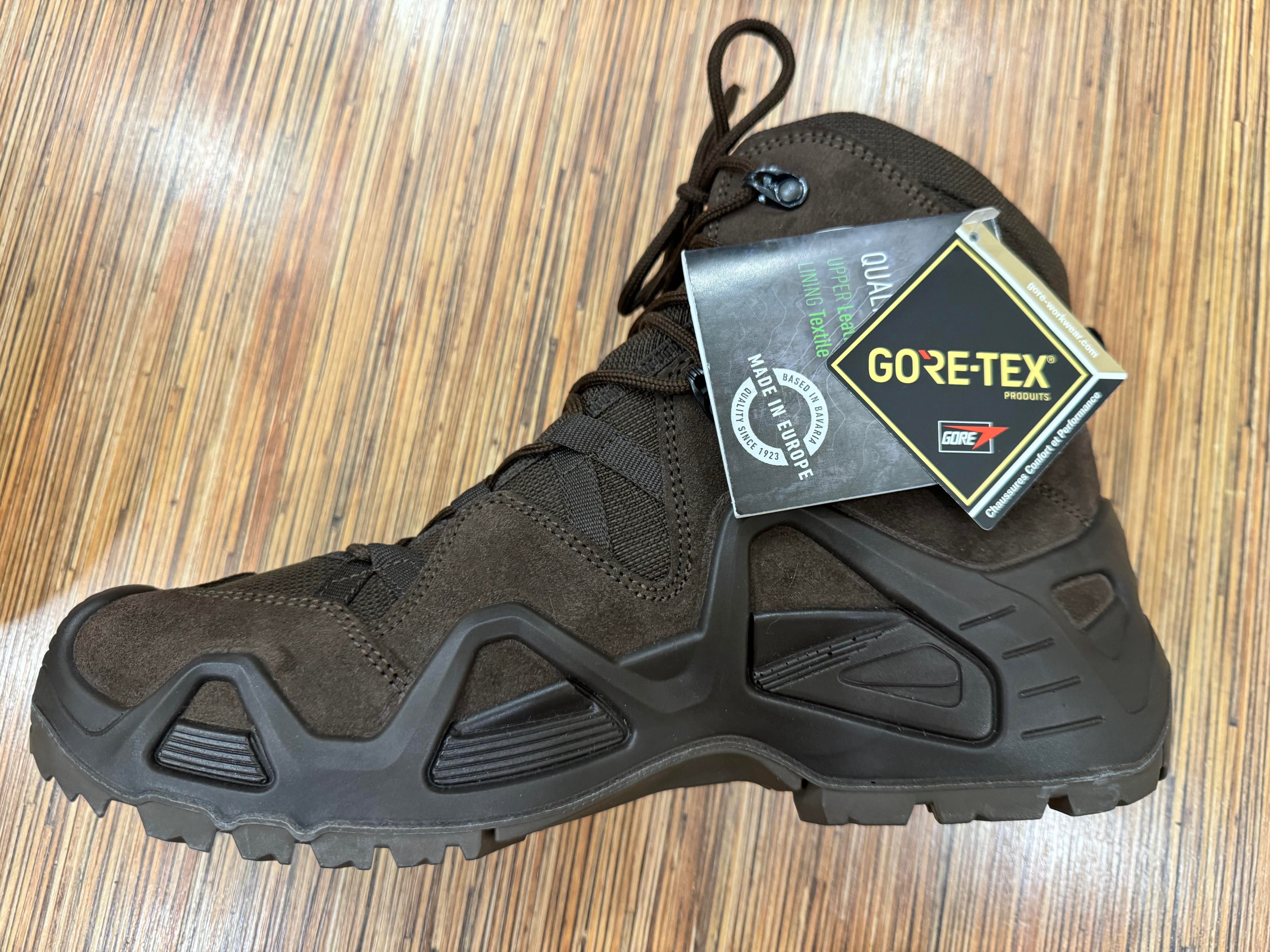 Новые ботинки LOWA ZEPHYR GTX MID TF, Dark Brown, 45 р-р,  29,5 см.