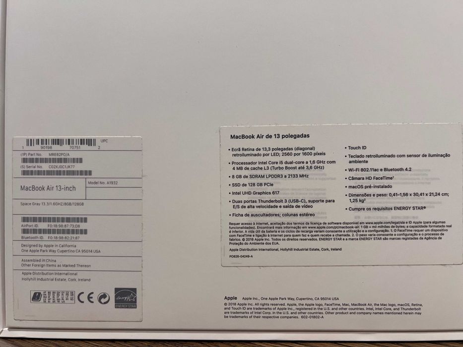 MacBook Air - Retina - 13'3 - Inch - 2018