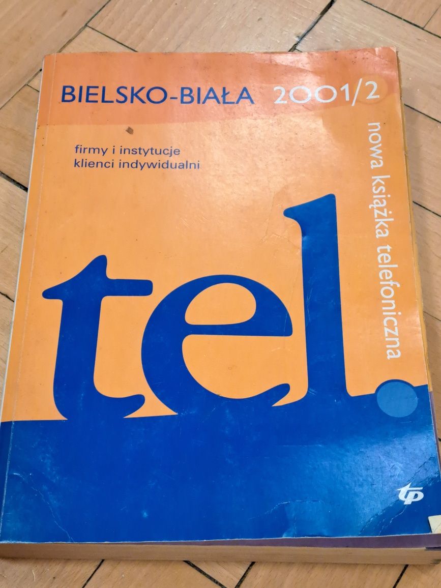 Książka telefoniczna Bielsko-Biała 2001