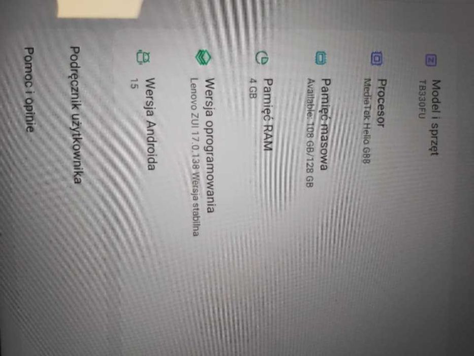 tablet zadbany android 15, 11 cali + PEN do pisania