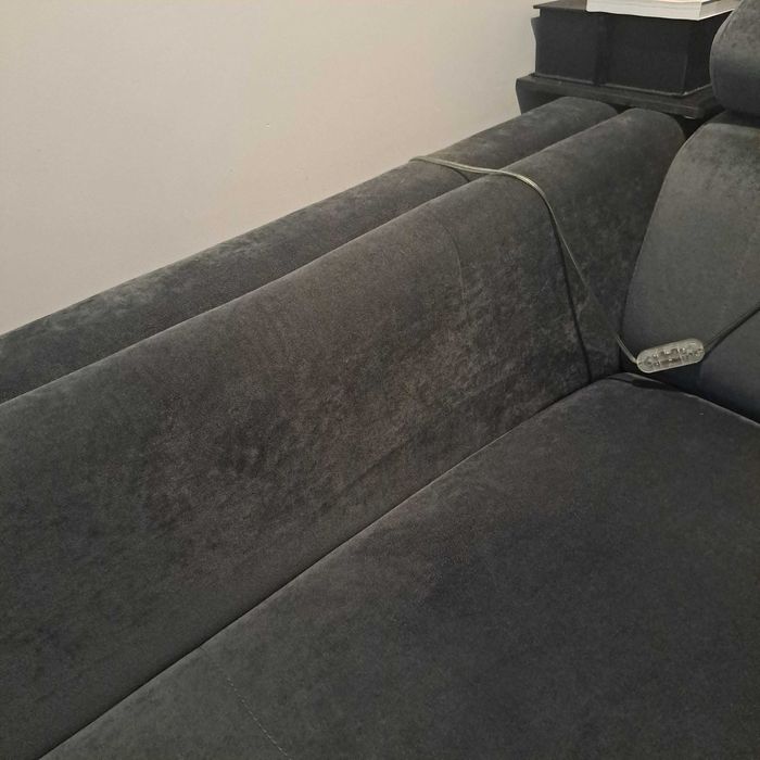 Kanapa rogowa z funkcją spania