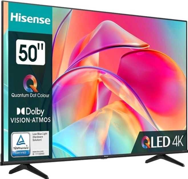 QLED Smart TV Hisense 50" 4K Ultra HD 3840x2160 Dolby Atmos телевізор