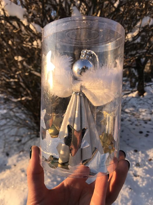 Ангелики на ялинку бантики ангели банти на Миколая Подарунок