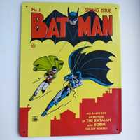Жестяная табличка  Batman & Robin Wall Plaque1 DC Comics