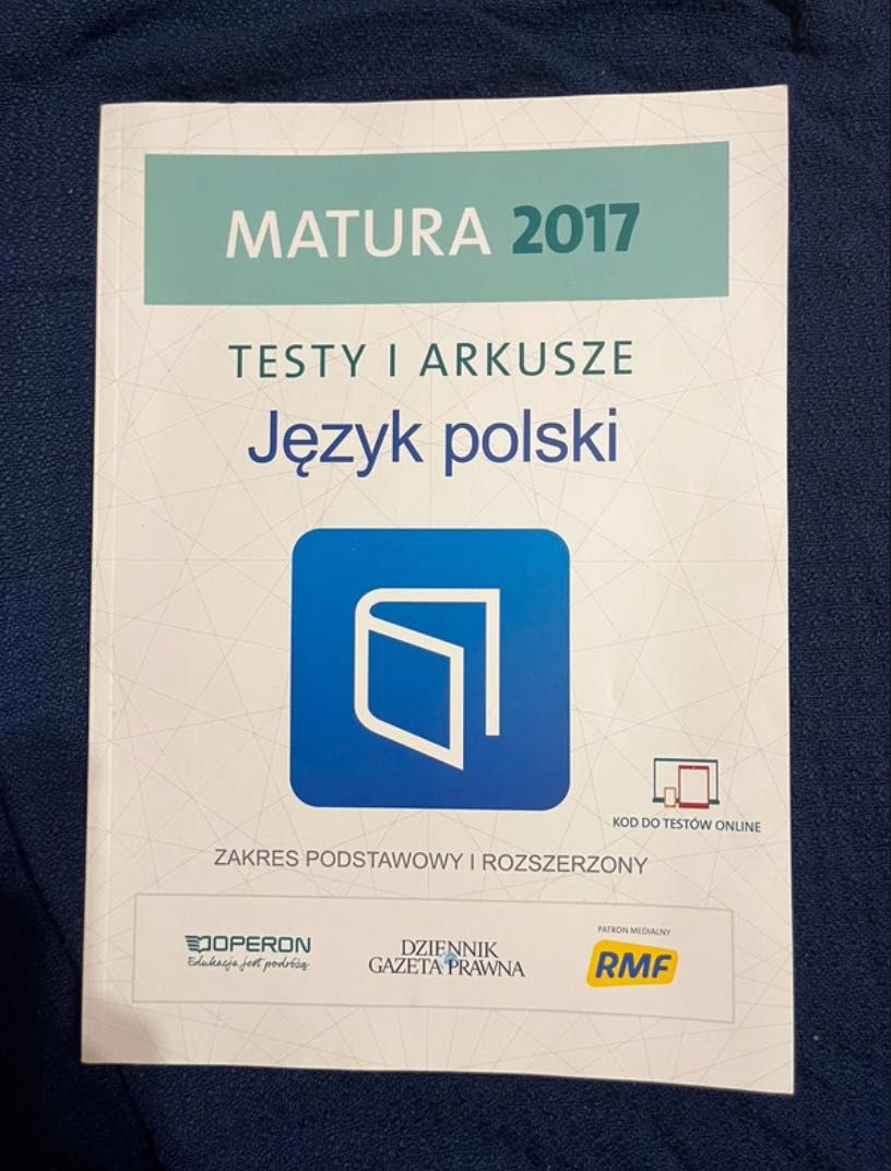 Matura 2017 Język Polski Testy i Arkusze Zakres podstawowy i rozszerzo