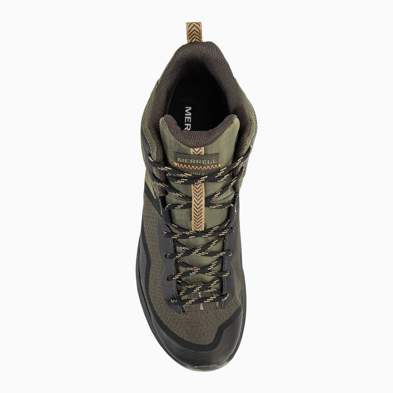 Черевики туристичні чоловічі Merrell MQM 3 Mid GTX оливкові