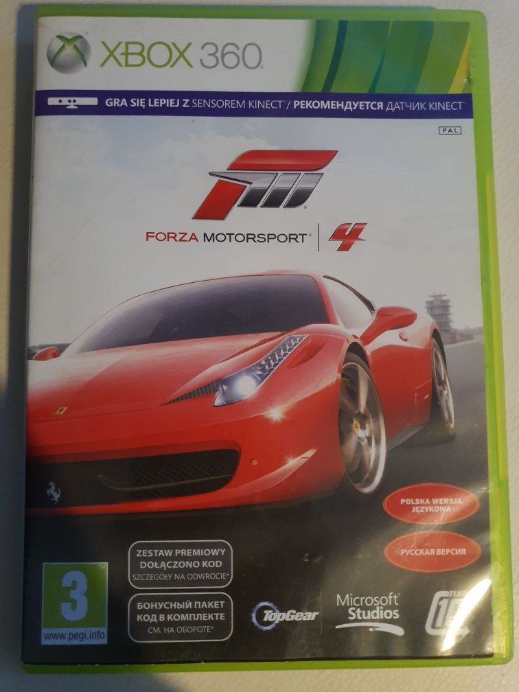 Gry wyścigowe forza 2 Pl Xbox360 dzielony ekran na 2 osoby!