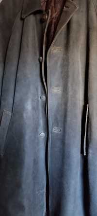 Płaszcz skórzany firmy Furora